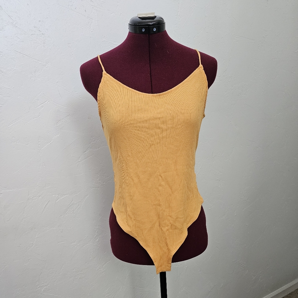Orange leotard